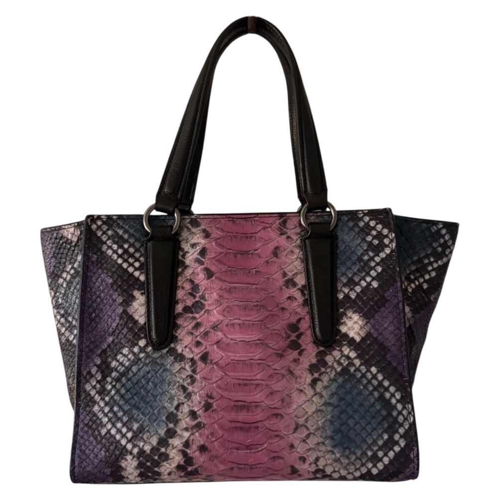 Coach Multi Python Crosby Mini Carryall Bag - image 4